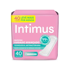 ABSORVENTE INTIMUS ANTIBACTERIANA C/40