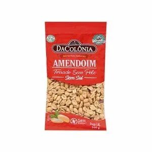 AMENDOIM DACOLONIA TORRADO SEM PELE 300GR