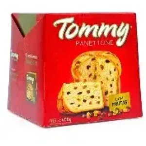 PANETTONE TOMMY C/FRUTAS CX 400G
