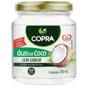 OLEO DE COCO S/ SABOR COPRA 200ML