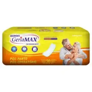 ABSORVENTE GERIAMAX POS PARTO/POS OPERATORIO 20UN