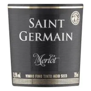 VINHO SAINT GERMAIN MERLOT TINTO MEIO SECO 750ML