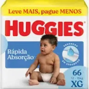 FRALDA HUGGIES TRIPLA PROTECAO MEGUINHA XG C/28
