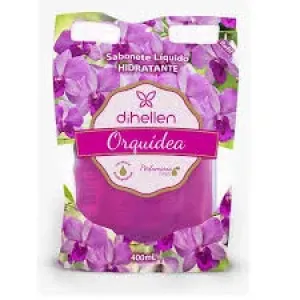 SABONETE LIQUIDO DIHELLEN ORQUIDEA REFIL 400ML