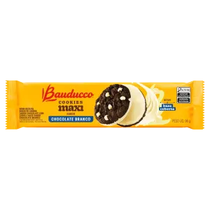 BISCOITO COOKIES BAUDUCO MAXI BRANCO 96G