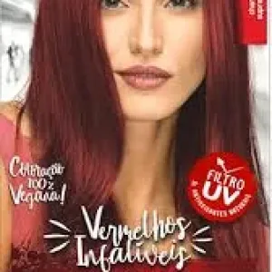 COLORACAO CREME BEAUTYCOLOR VERMELHO INFALIVEIS 6.66