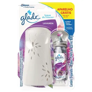 AROMATIZANTE DE AR GLADE LAVANDA C/APARELHO REFIL 12G