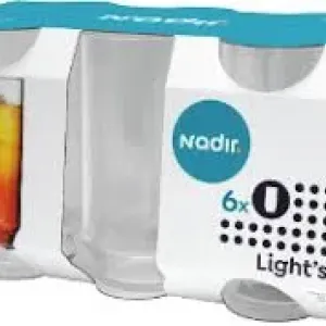 COPO DE VIDRO NADIR LIGHTS C/6