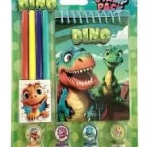 LIVRO STAMP PACK DINO D-8299