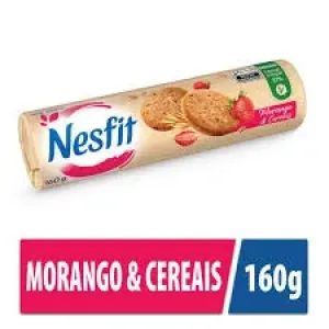 BISCOITO NESFIT MORANGO CEREAIS 160G