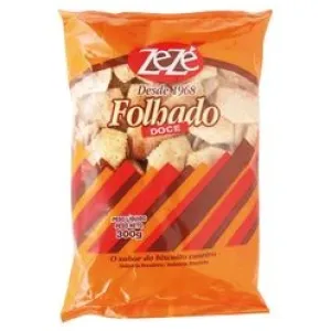 BISCOITO ZEZE FOLHADO DOCE 300G
