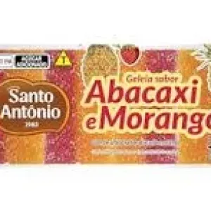 GELEIA SANTO ANTONIO ABACAXI E MORANGO 140GR