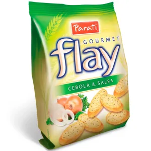 BISCOITO PARATI FLAY CEBOLA E SALSA 40G