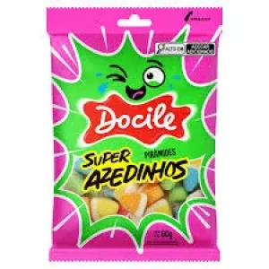BALA PIRAMIDES DOCILE SUPER AZEDINHOS 80GR