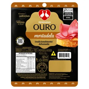 MORTADELA PERDIGAO OURO FATIADA 200GR