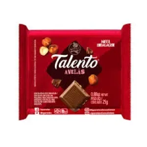 CHOCOLATE TALENTO AVELAS 25GR