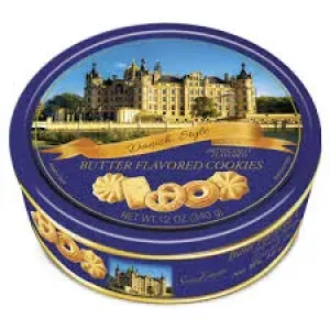 BISCOITO DANISH STYLE BUTTER FLAVORED COOKIES 340G
