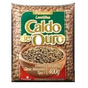 LENTILHA CALDO DE OURO 400GR