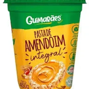 PASTA DE AMENDOIM INTEGRAL GUIMARAES 500G