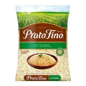 ARROZ PRATO FINO PARBOILIZADO INTEGRAL T1 1KG