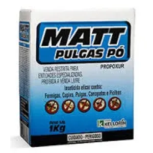 INSETICIDA MATT PULGAS PO KELLDRIN 1KG