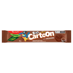 BISCOITO RECHEADO ZOON CARTOON DUO CHOCOLATE BRANCO 85GR
