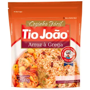 ARROZ TIO JOAO A GREGA COZINHA FACIL 250G