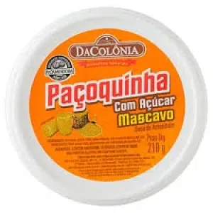 PACOCA DACOLONIA C/ ACUCAR MASCAVO 210GR