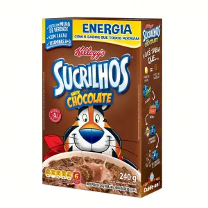 CEREAL SUCRILHOS CHOCOLATE 240GR
