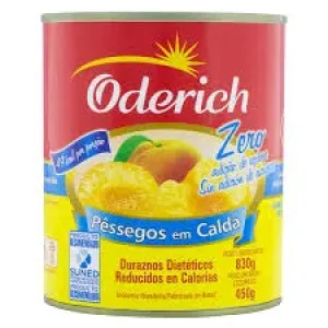 PESSEGO ODERICH EM CALDAS ZERO ADICAO DE ACUCAR 450GR