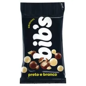 BIBS NEUGEBAUER PRETO E BRANCO 40G
