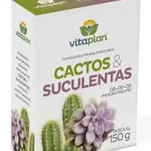 FERTILIZANTE CACTOS E SUCULENTAS VITAPLAN 150G