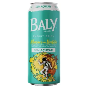 ENERGETICO BALY ABACAXI C/HORTELA SEM ACUCAR  LATAO 473ML