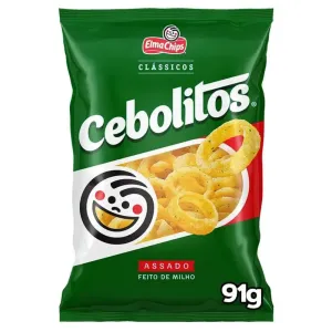 SALGADINHO ELMA CHIPS CEBOLITOS 91GR