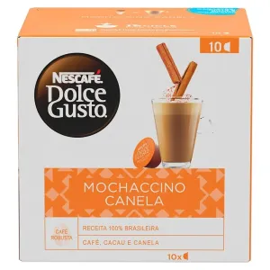 CAFE EM CAPSULA NESCAFE DOLCE GUSTO MOCHACCINO CANELA C/10UN 172G