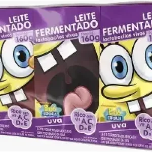 LEITE FERMENTADO BATAVO UVA BOB ESPONJA 160G