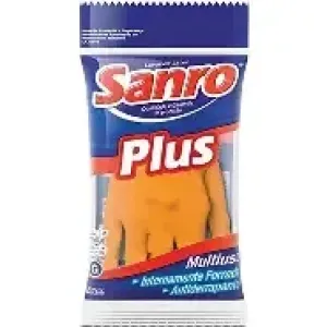 LUVA DE LATEX SANRO PLUS TAM M