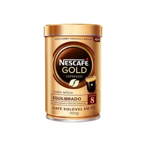 NESCAFE NESTLE GOLD ESPRESSO INTENSIDADE 8 100G