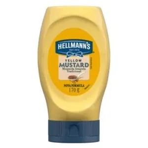 MOSTARDA HELLMANN'S SQUEEZE 170G