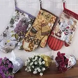 LUVA COZINHA ESTAMPADA BENE CASA 30CM X 17CM