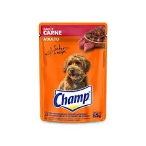 MOLHO CHAMP CAES ADULTO SACHE CARNE 85G