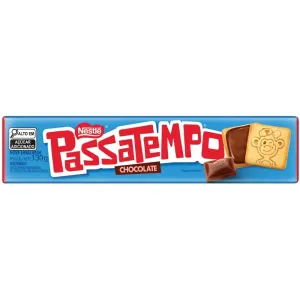 BISCOITO RECHEADO NESTLE PASSATEMPO CHOCOLATE 130GR
