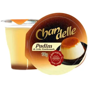 SOBREMESA LACTEA CHANDELLE  DE LEITE CONDENSADO CALDA DE CARAMELO 180G