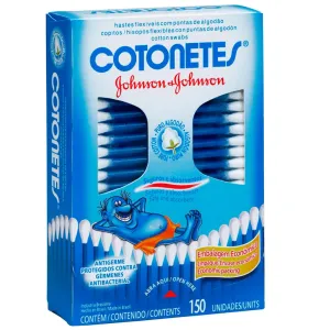 HASTES FLEX COTONETES JOHNSON 150UN
