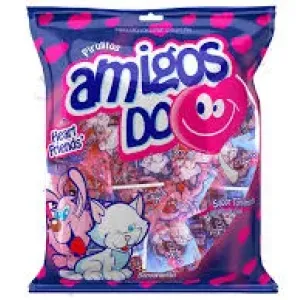 PIRULITO SIMONETTO AMIGOS DO CORACAO TUTTI - FRUTTI 150G