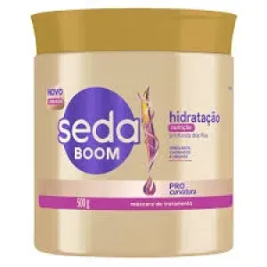 CREME DE TRATAMENTO SEDA BOOM HIDRATACAO PRO CURVATURA 500G