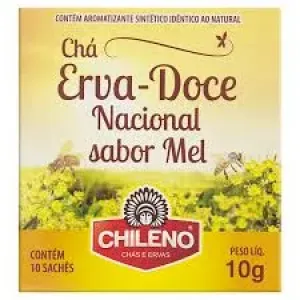 CHA CHILENO ERVA DOCE E MEL 10GR