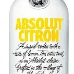 VODKA ABSOLUT CITRON 750 ML