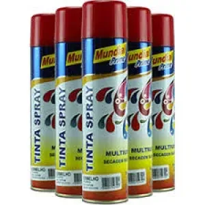 TINTA SPRAY MUNDIAL PRIME VERMELHO 400ML