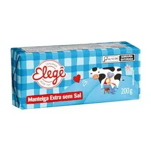 MANTEIGA ELEGE S/SAL 200G